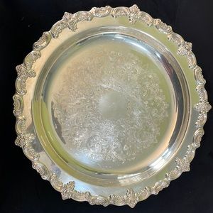 Marvelous Towle Vintage Antique Silver Plate Tray